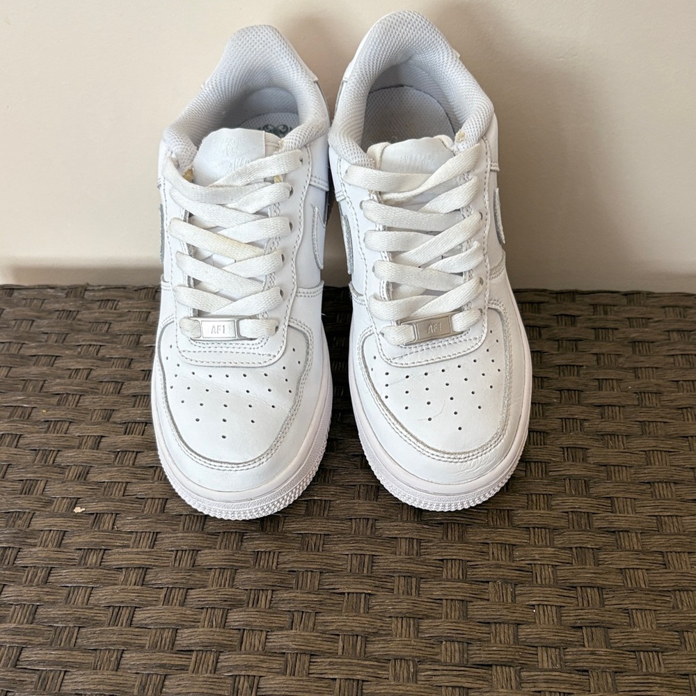 Classic White Kids Sneakers